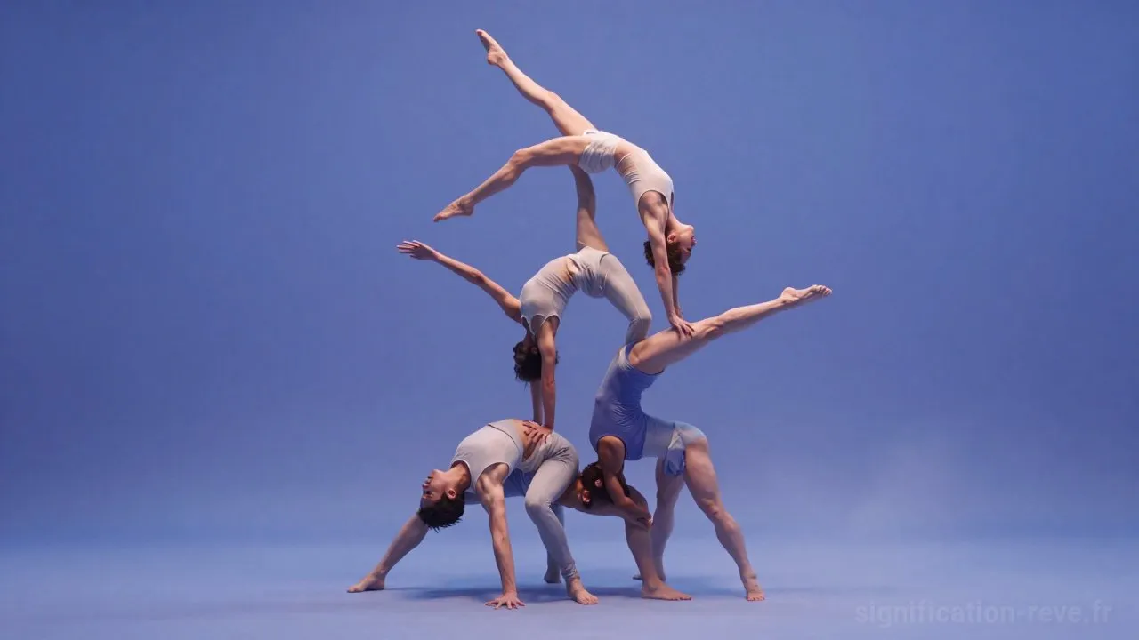 Rêver d'Acrobates - Tableau de significations