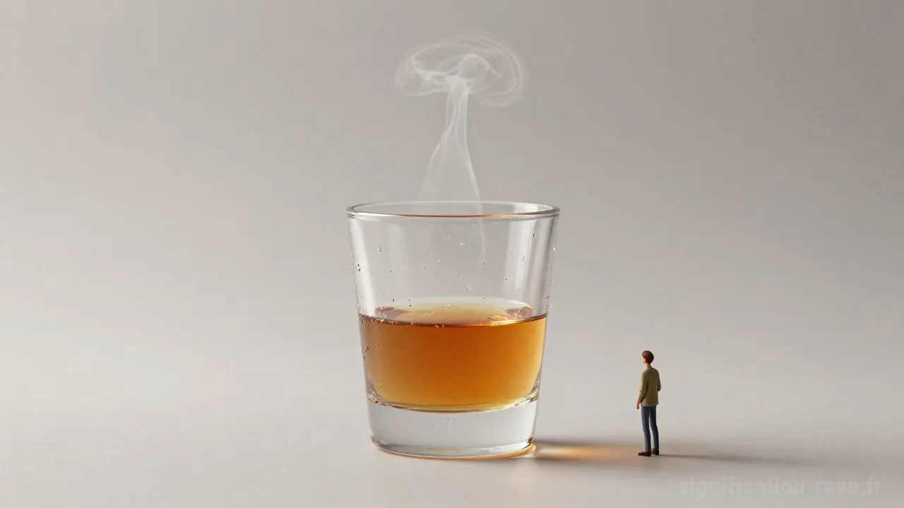 Rêver d'Alcool - Tableau de significations