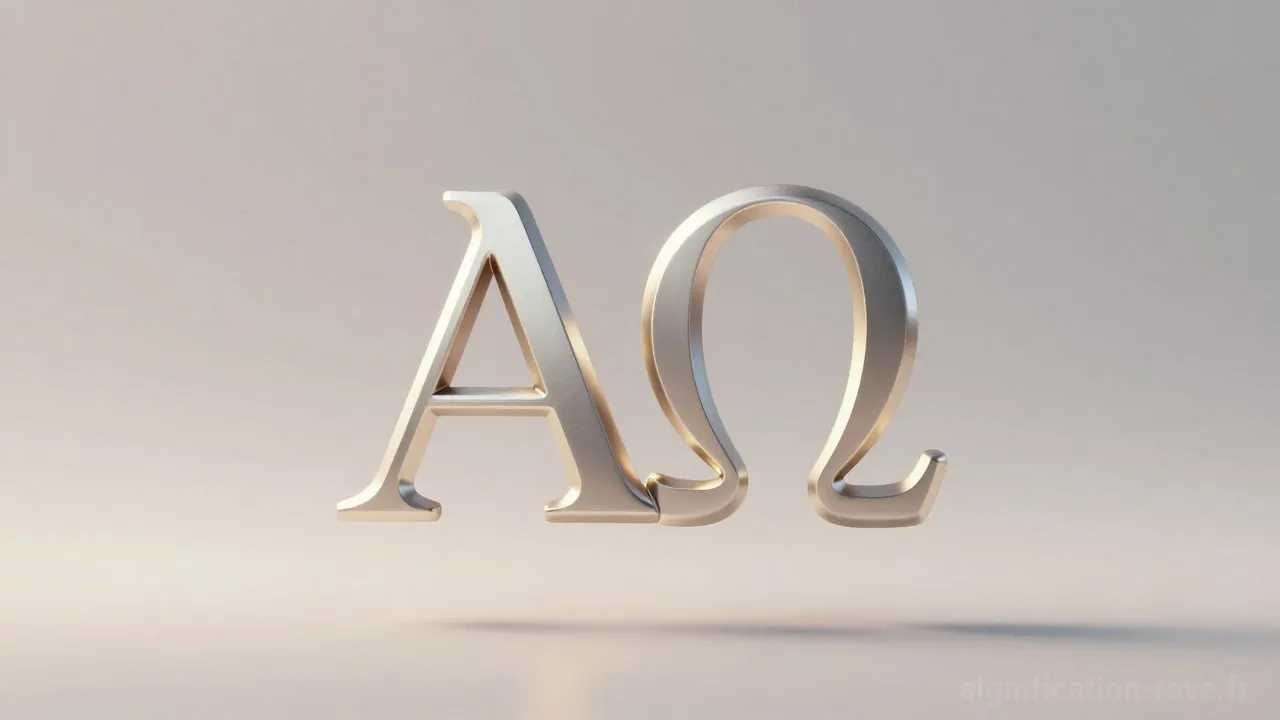 Rêver d'Alpha-Oméga - Tableau de significations