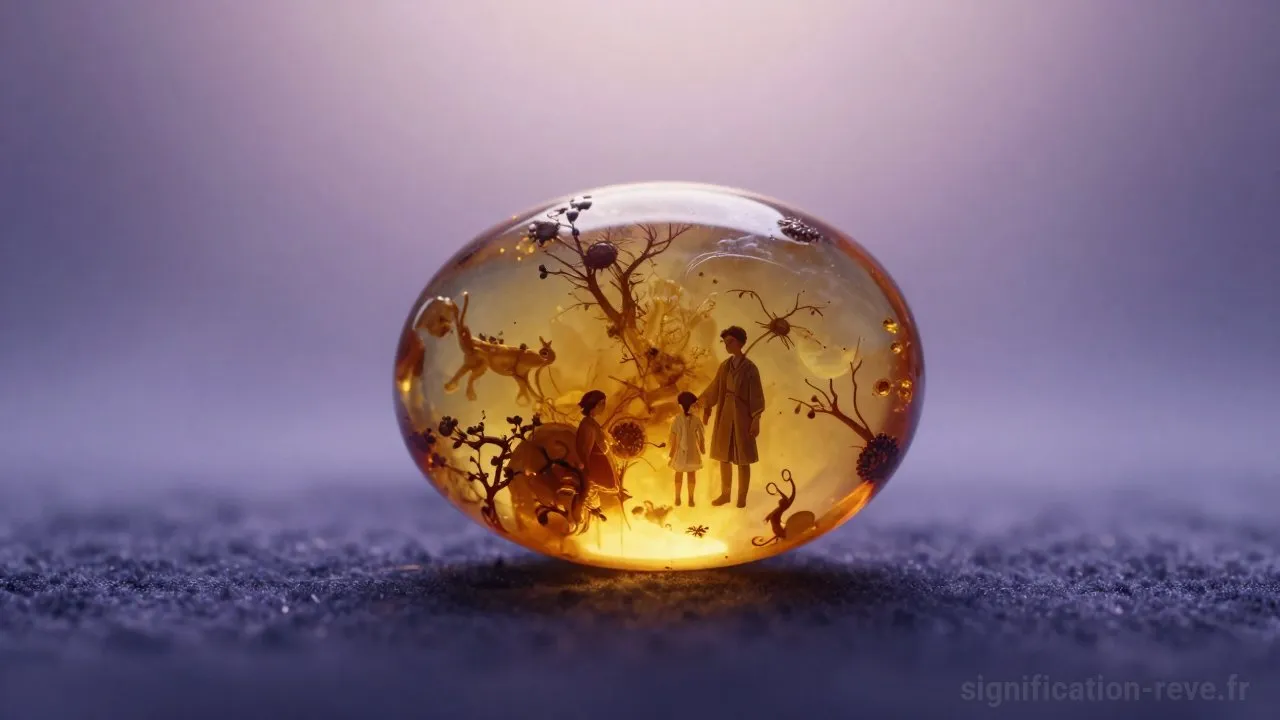 Rêver d'Ambre - Tableau de significations