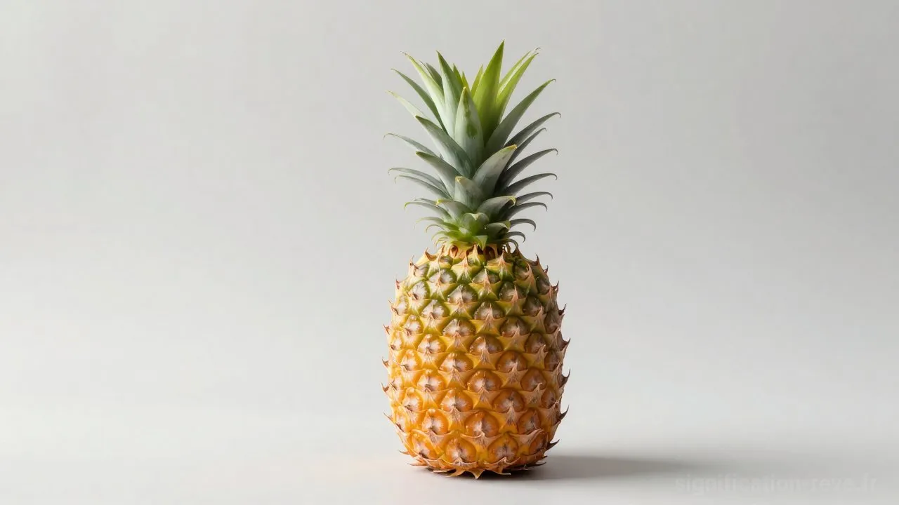 Rêver d'Ananas - Tableau de significations