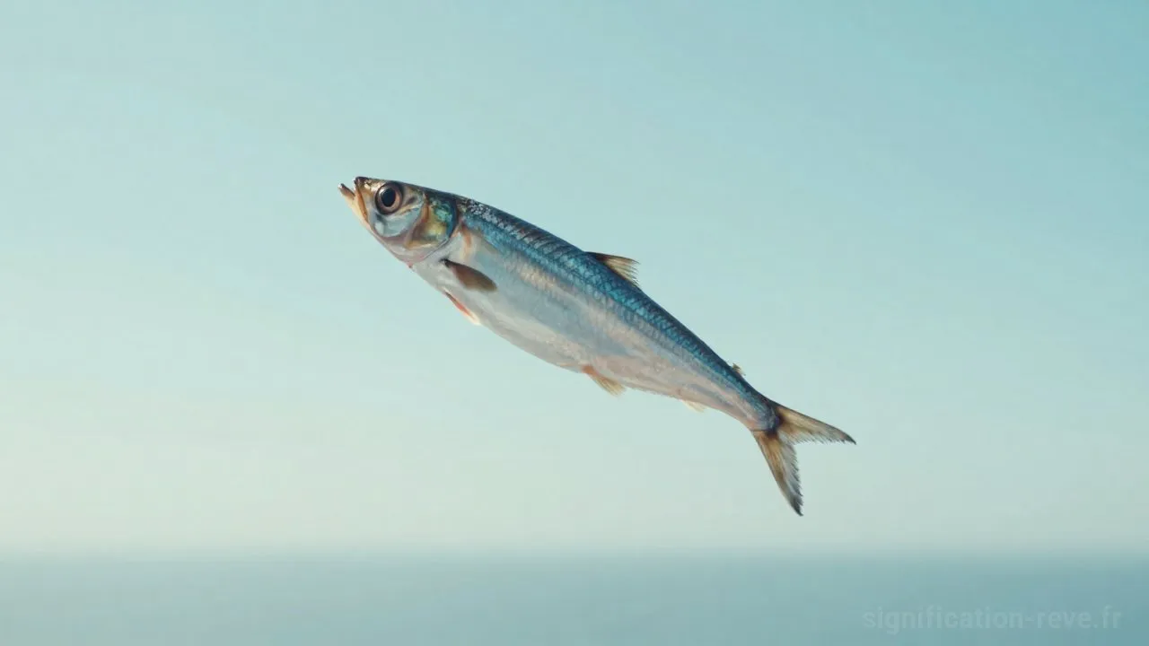 Rêver d'Anchois - Tableau de significations