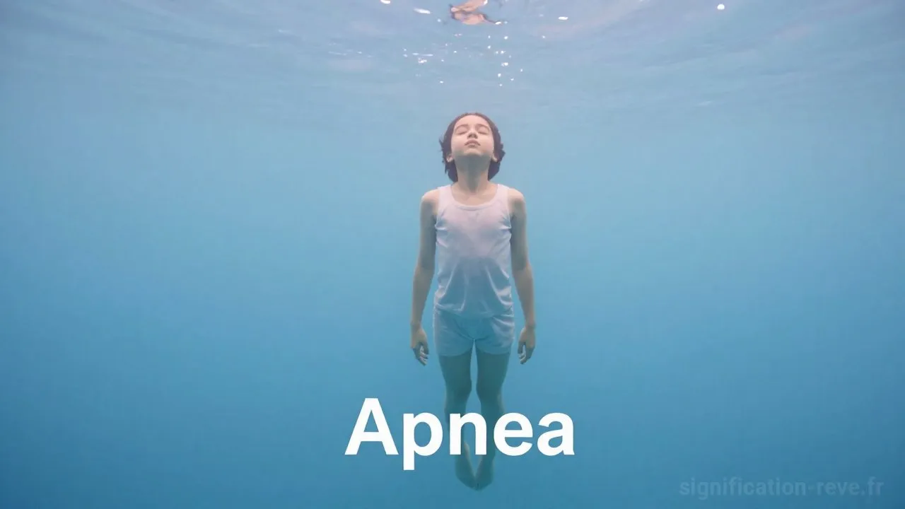Rêver d'Apnée - Tableau de significations