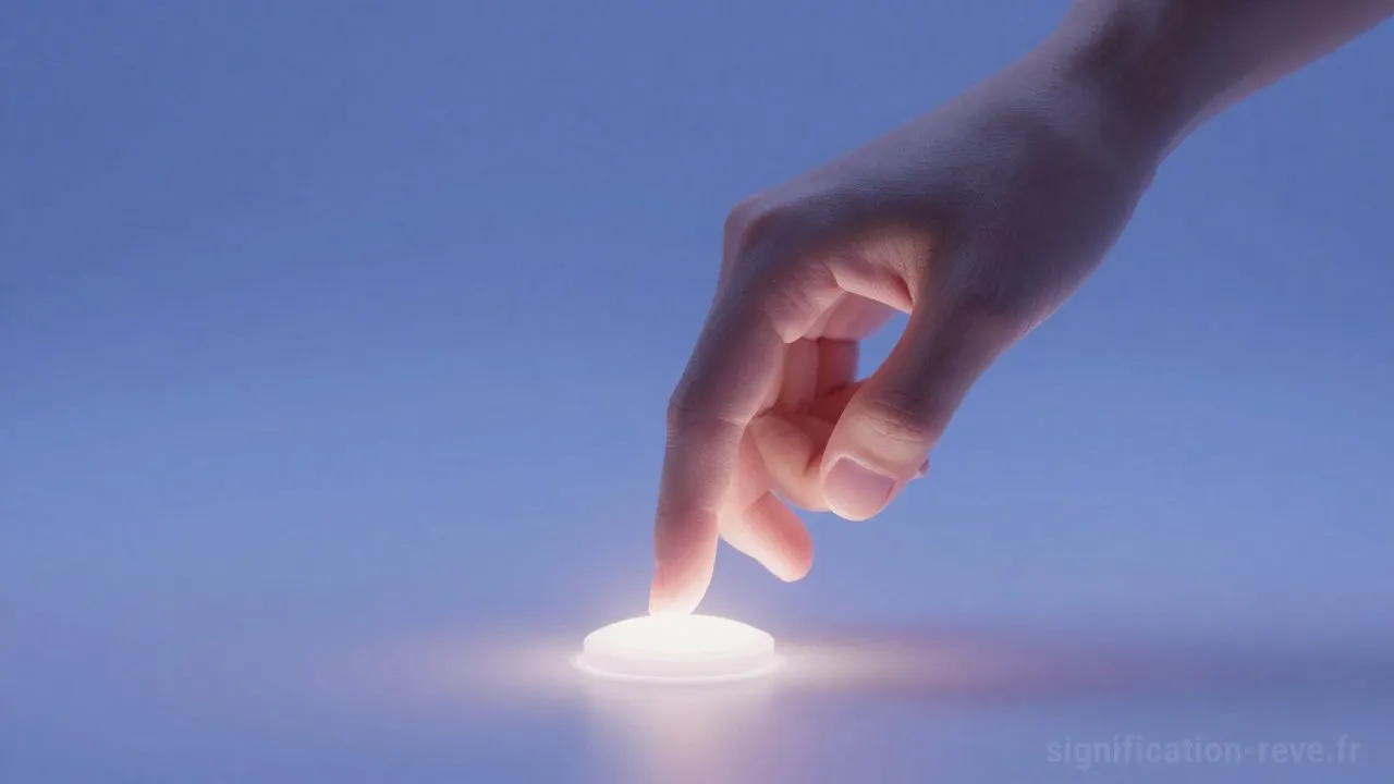 Rêver d'Appuyer - Tableau de significations