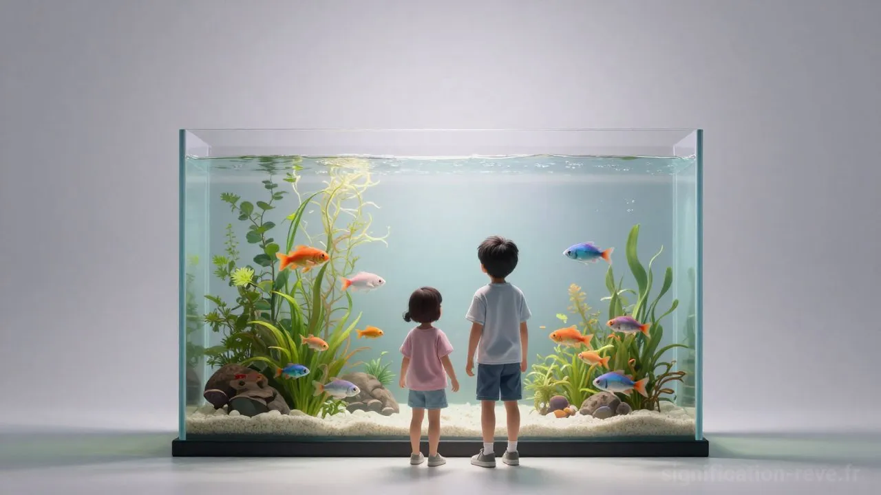 Rêver d'Aquarium - Tableau de significations