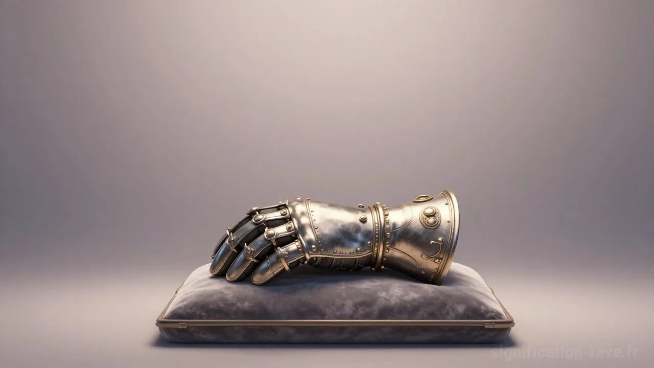 Rêver d'Armurerie - Tableau de significations