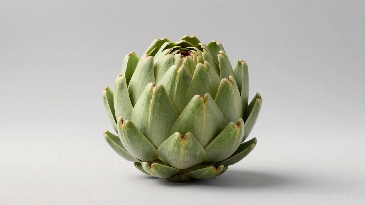 Rêver d'Artichaut - Tableau de significations