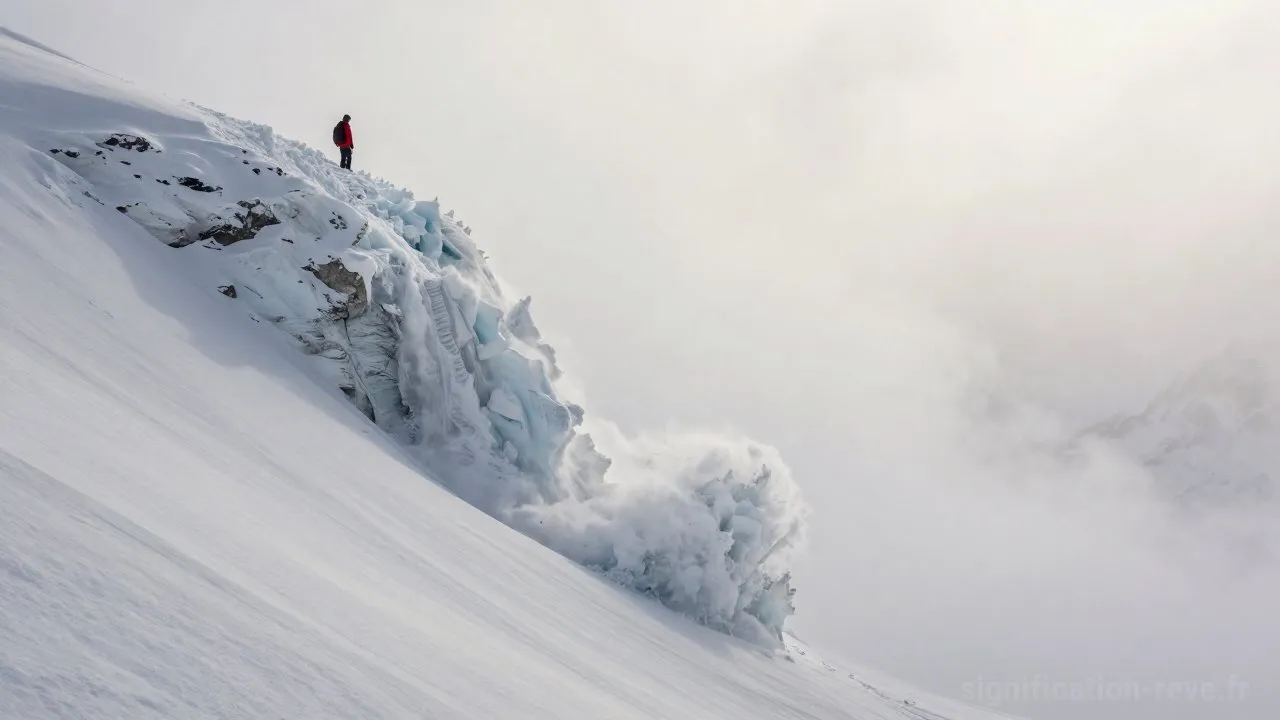 Rêver d'Avalanche - Tableau de significations