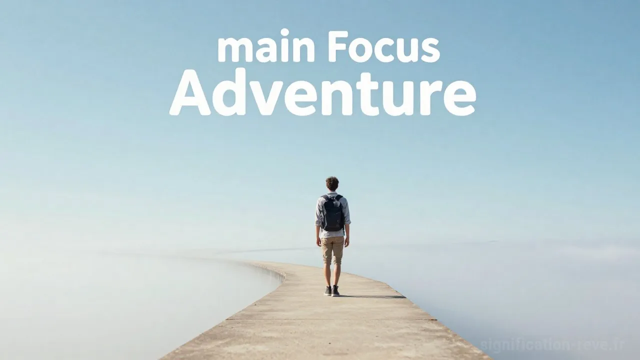 Rêver d'Aventure - Tableau de significations