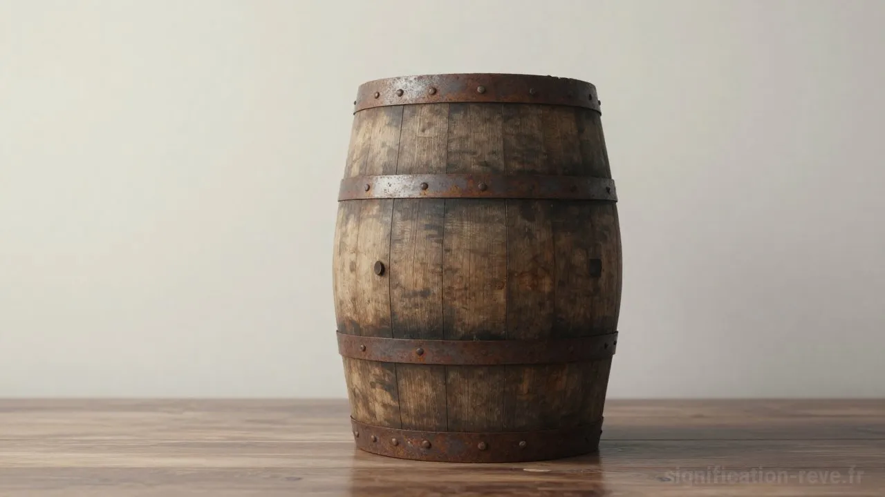 Rêver de Baril - Tableau de significations
