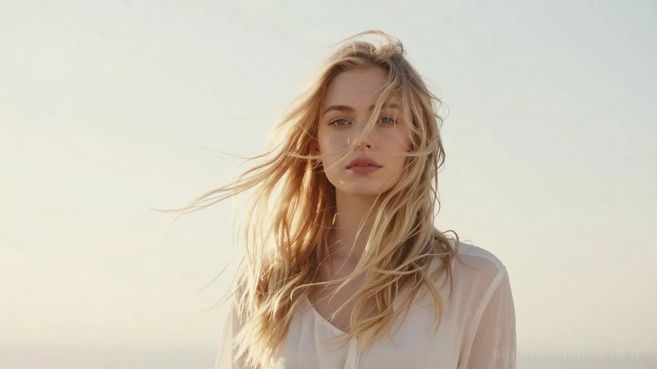 Rêver de Blonde - Tableau de significations