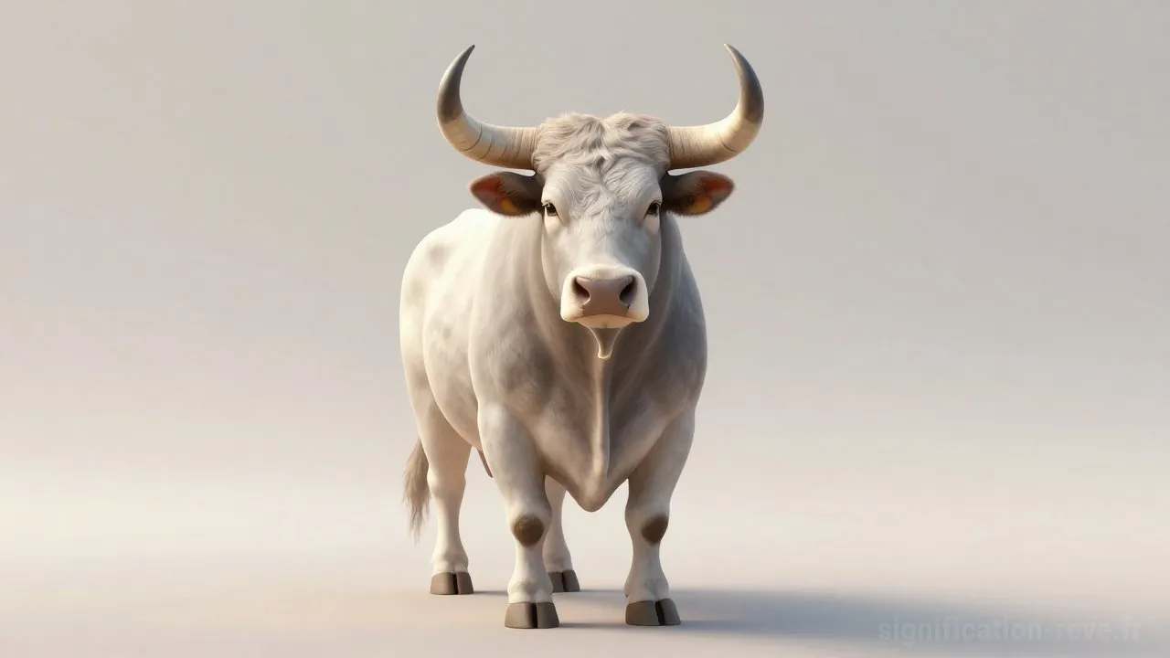 Rêver de Bœuf - Tableau de significations