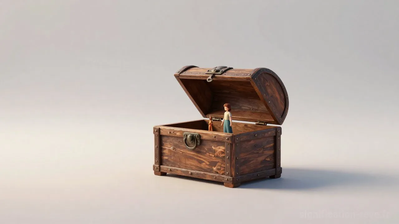 Rêver de Boîte - Tableau de significations