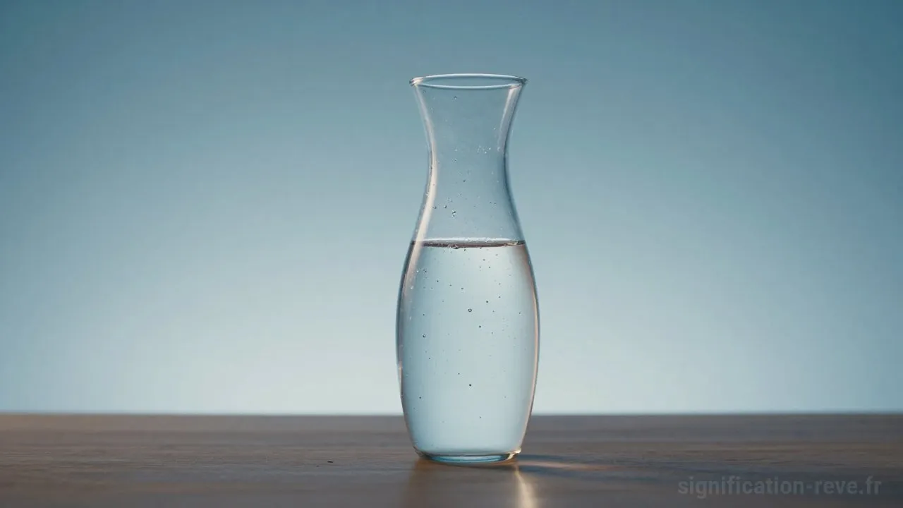 Rêver de Carafe - Tableau de significations