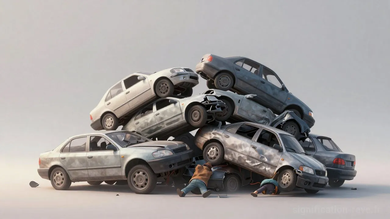 Rêver de Carambolage - Tableau de significations