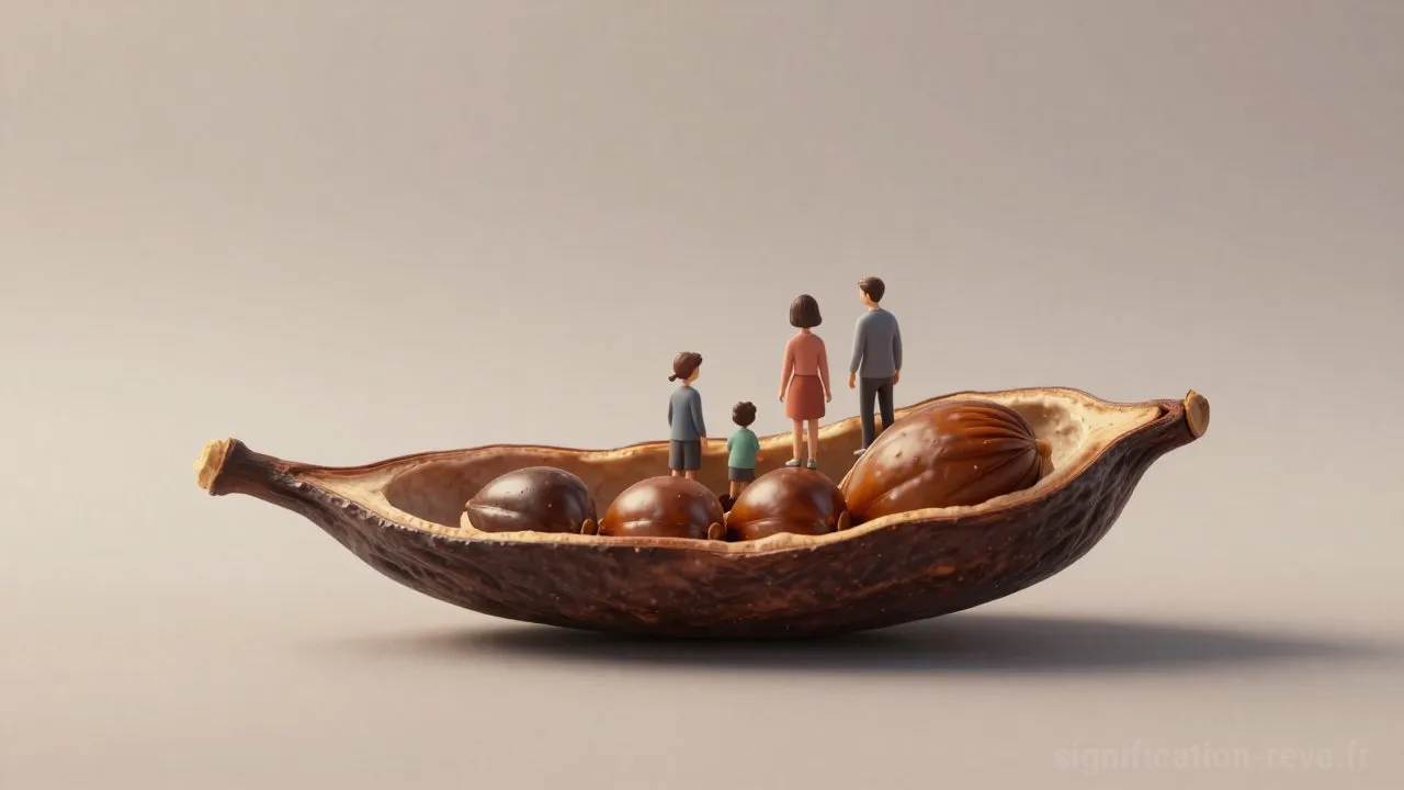 Rêver de Caroube - Tableau de significations