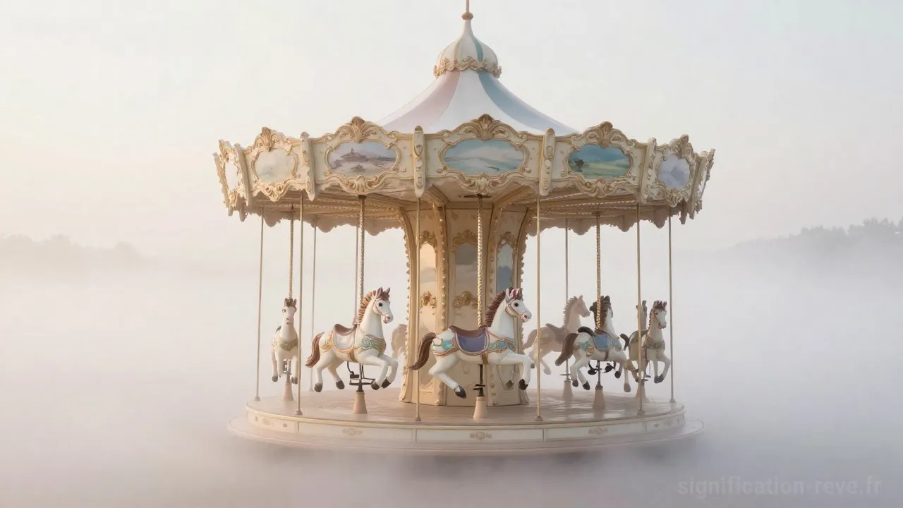 Rêver de Carrousel - Tableau de significations