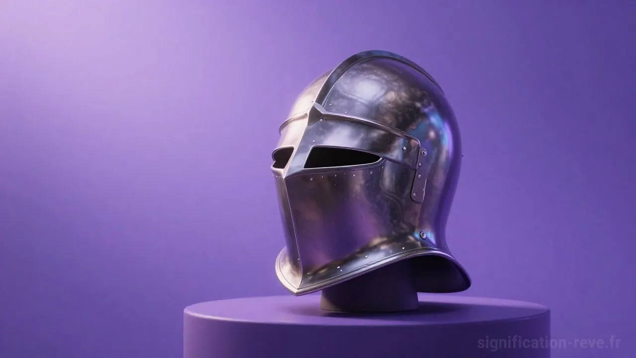 Rêver de Casque - Tableau de significations