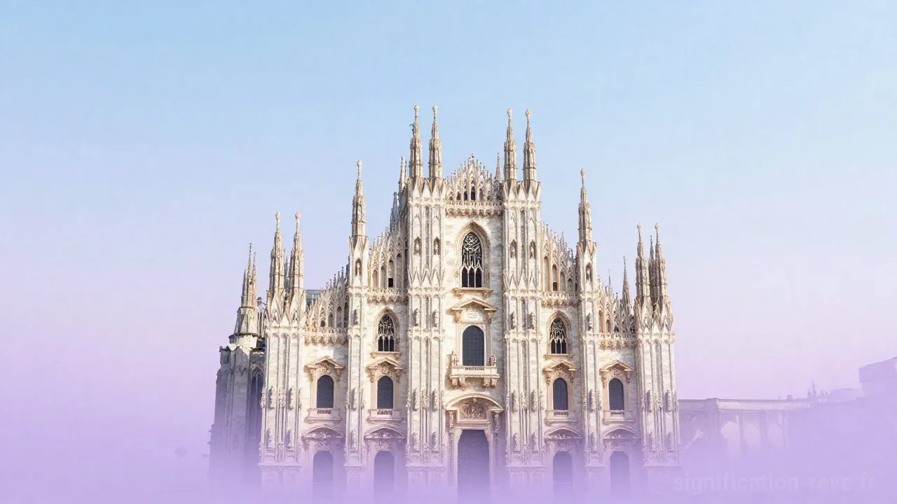 Rêver de Cathédrale - Tableau de significations