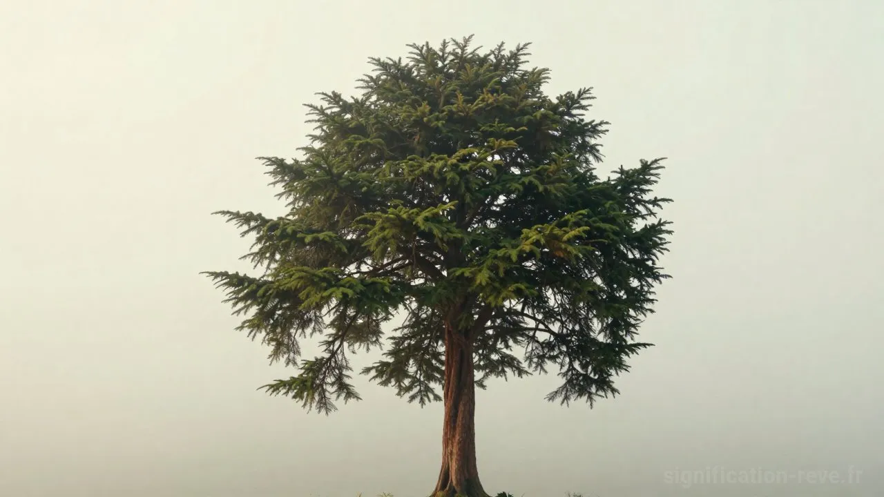 Rêver de Cèdre - Tableau de significations
