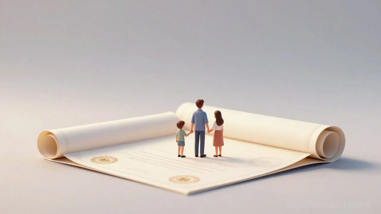 Rêver de Certificats - Tableau de significations