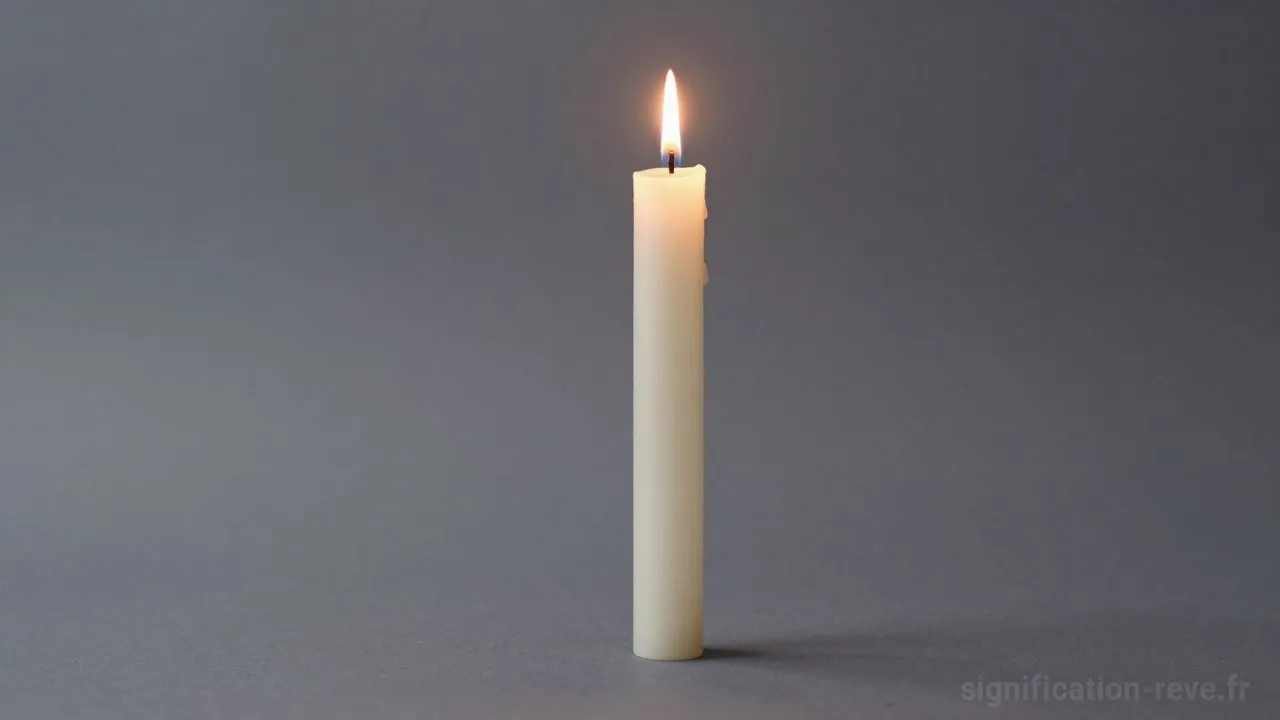 Rêver de Chandelle - Tableau de significations