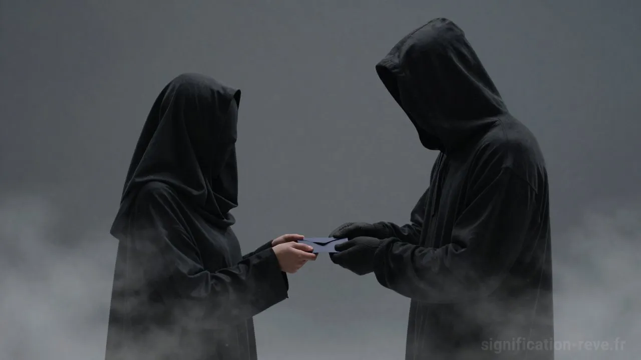 Rêver de Chantage - Tableau de significations