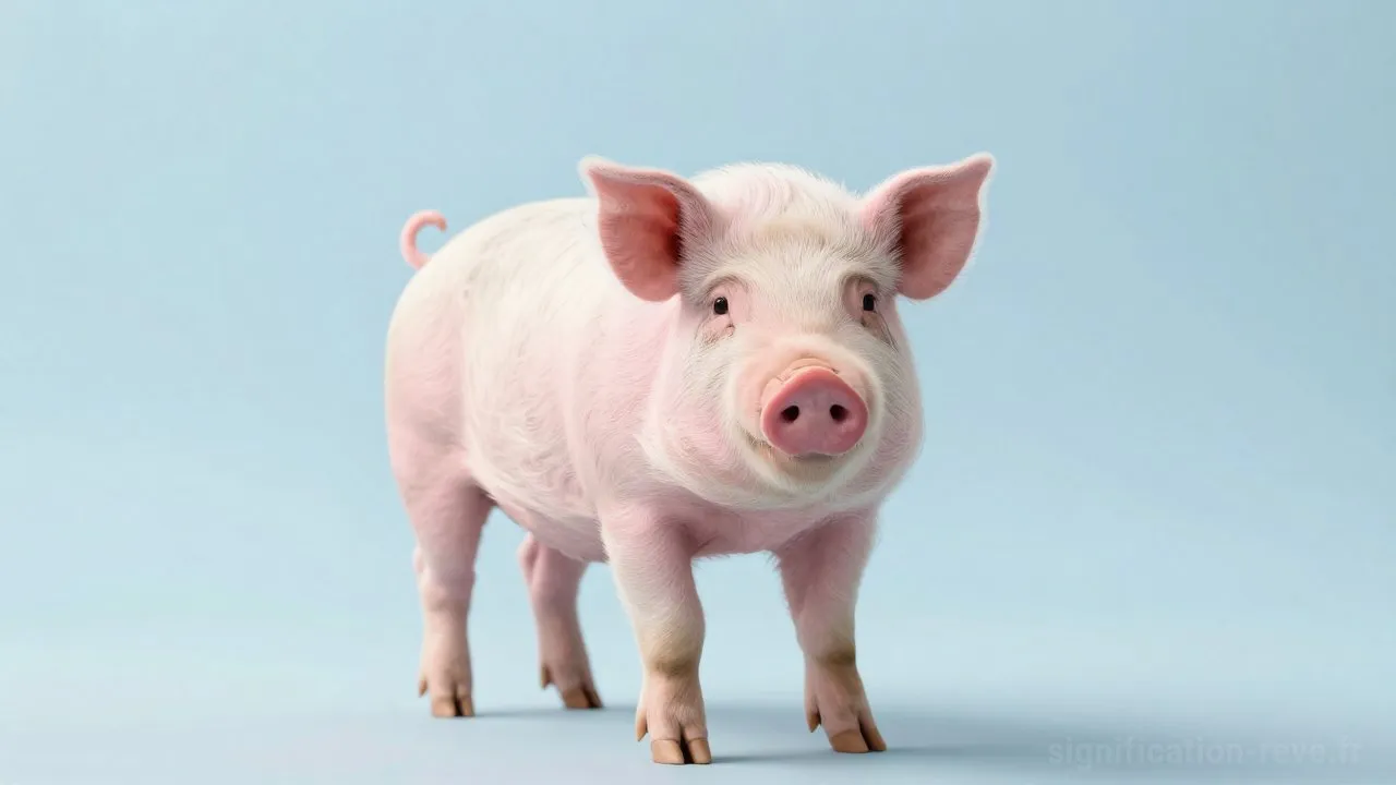 Rêver de Cochon - Tableau de significations