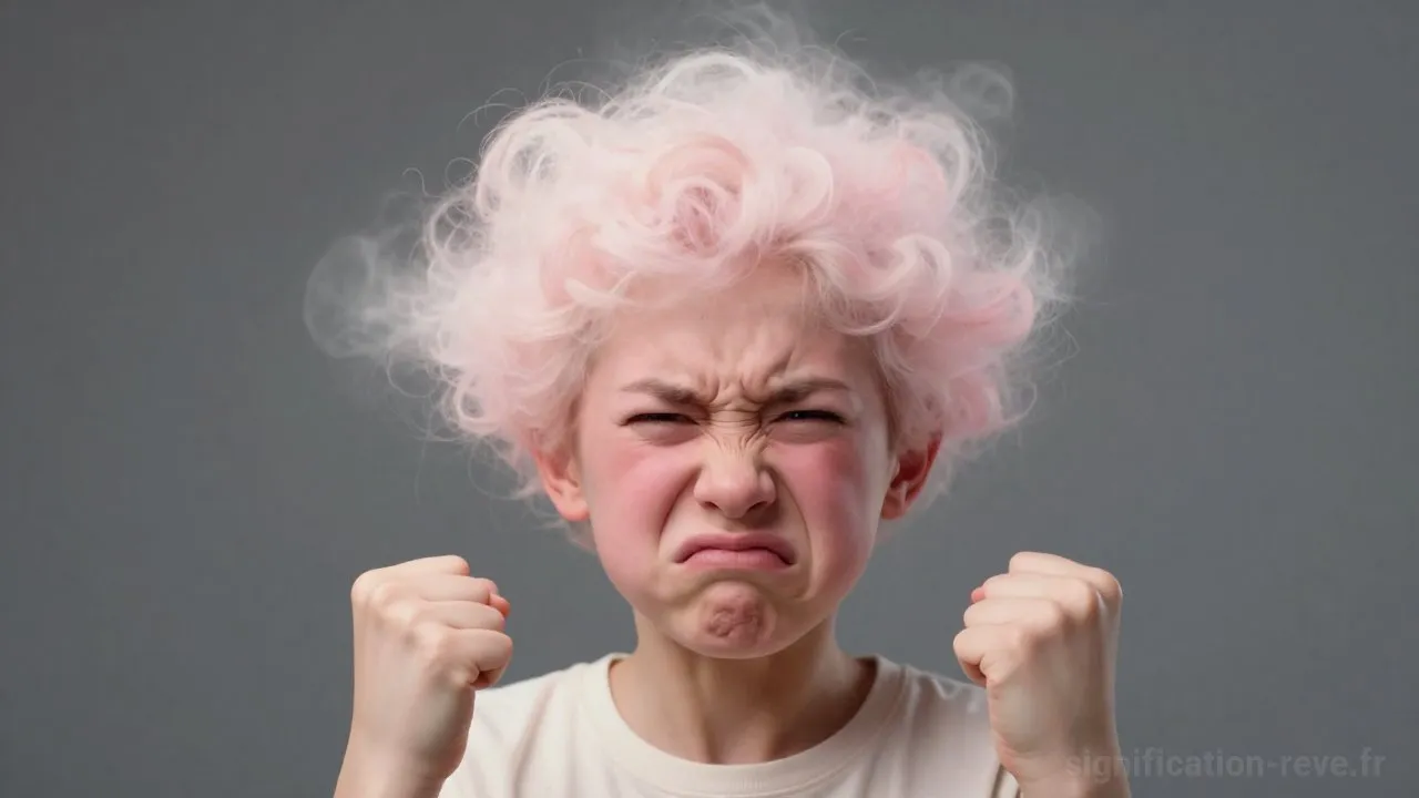 Rêver de Colère - Tableau de significations