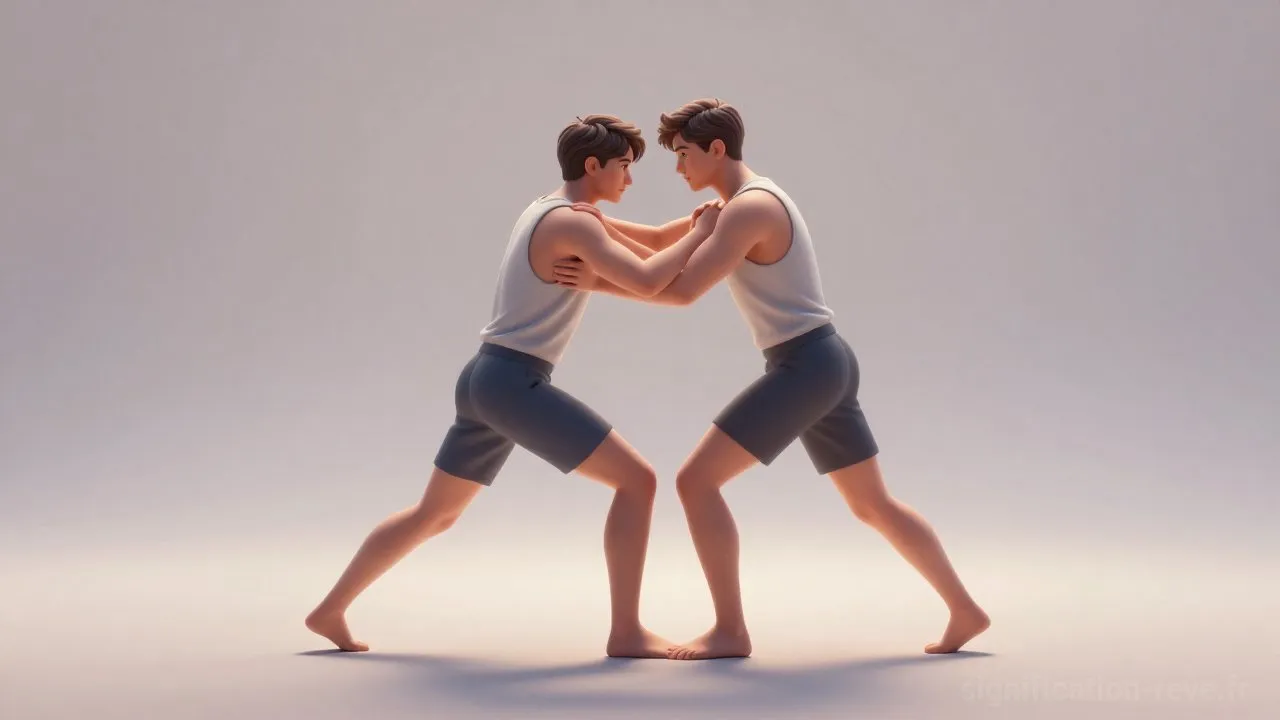 Rêver de Combat - Tableau de significations