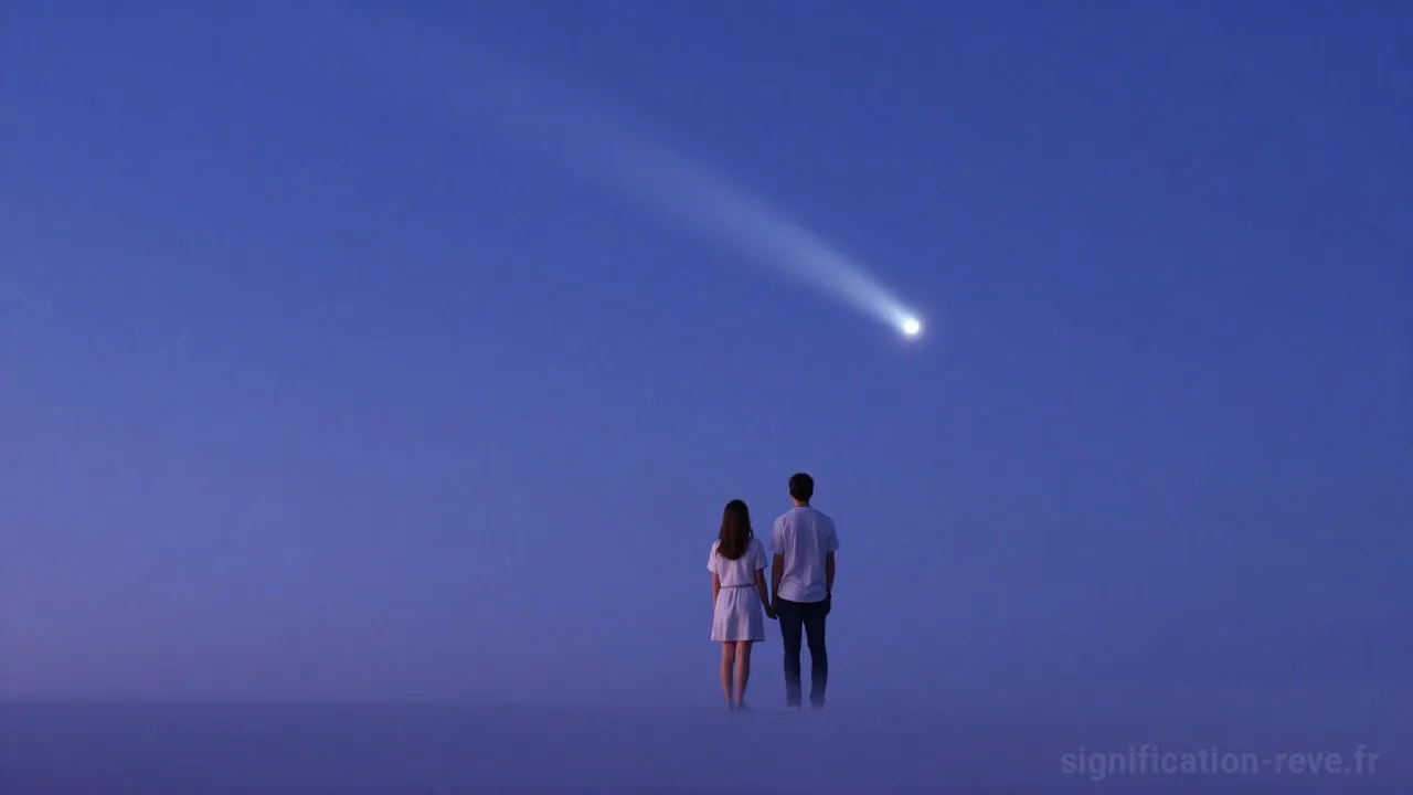 Rêver de Comète - Tableau de significations
