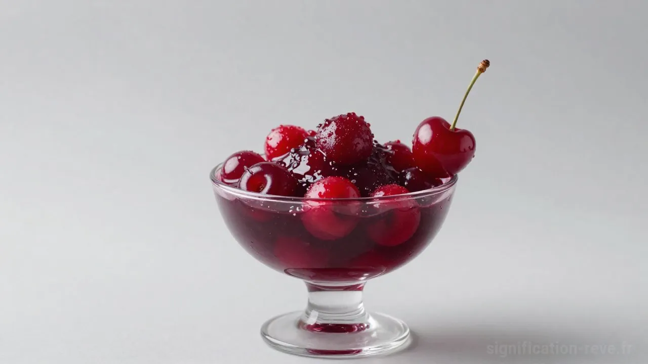 Rêver de Compote - Tableau de significations