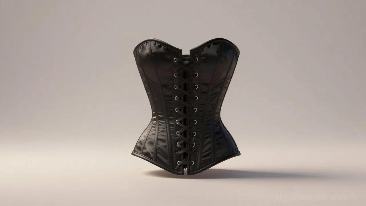 Rêver de Corset - Tableau de significations