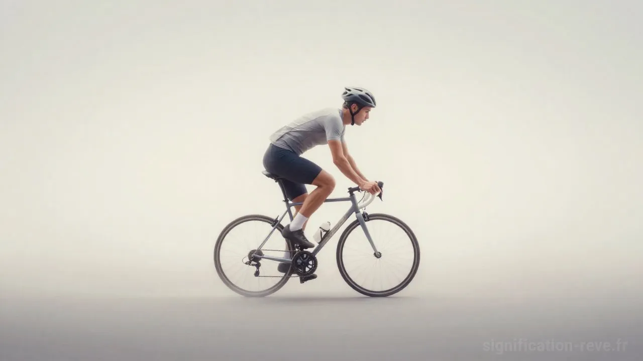 Rêver de Cycliste - Tableau de significations