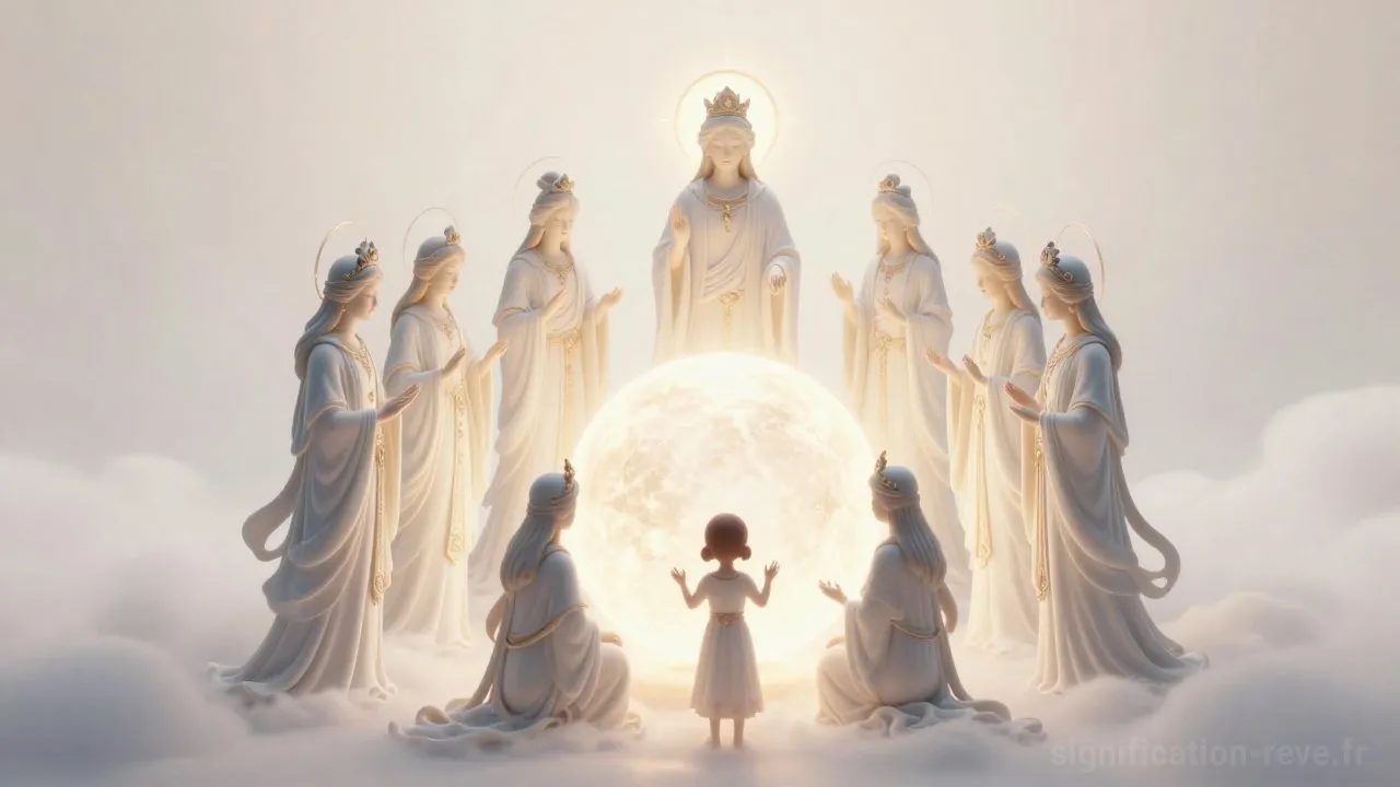 Rêver de Divinités - Tableau de significations