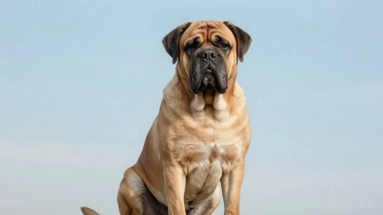 Rêver de Dogue - Tableau de significations