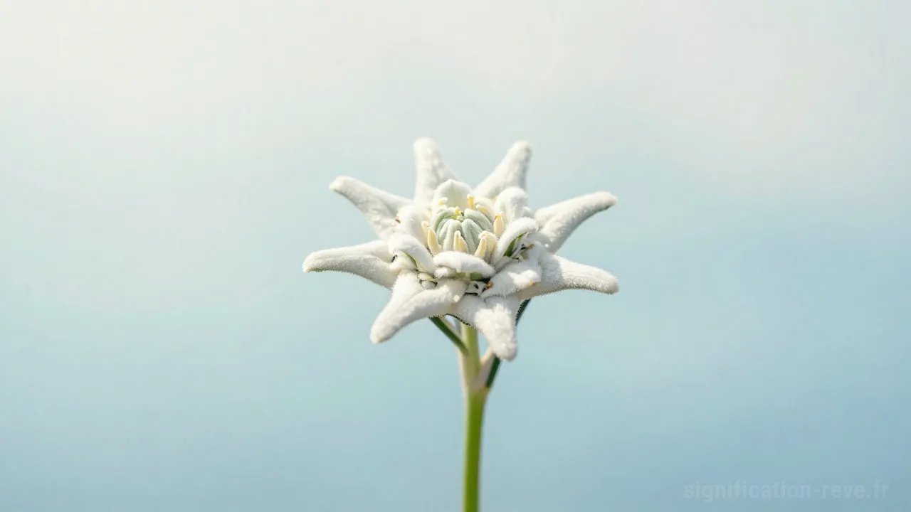 Rêver d'Edelweiss - Tableau de significations