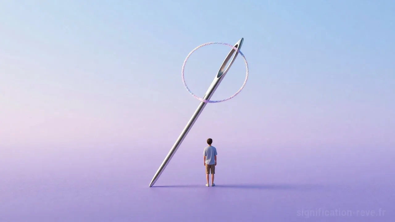 Rêver d'Enfiler - Tableau de significations