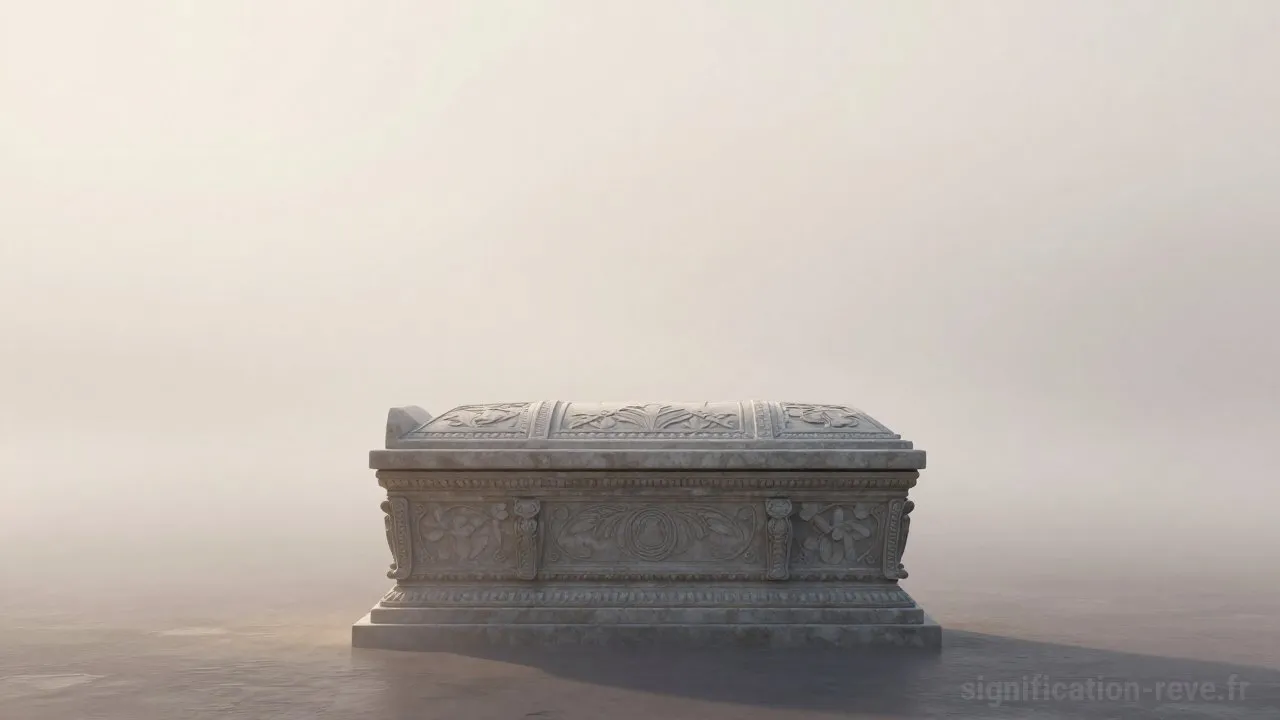 Rêver d'Ensevelissement - Tableau de significations