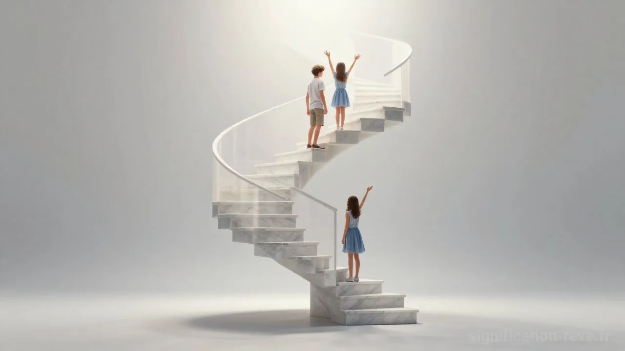 Rêver d'Escaliers - Tableau de significations