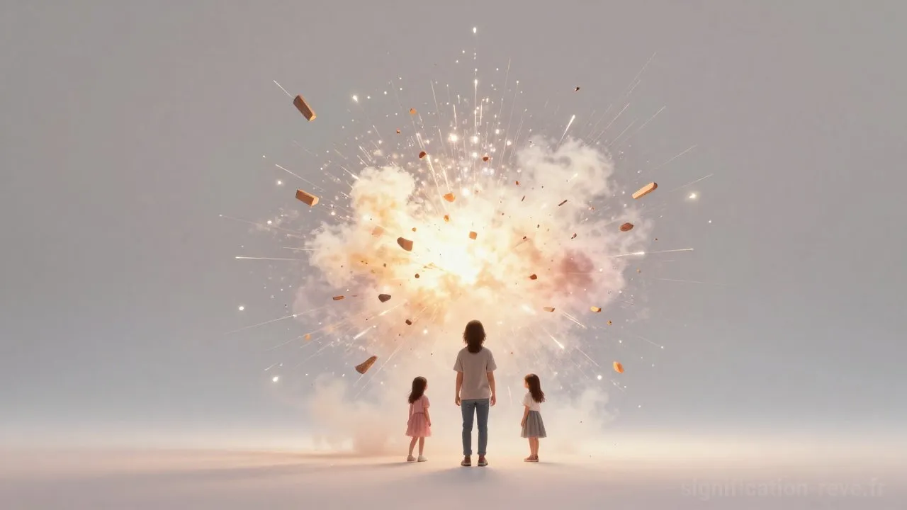 Rêver d'Explosion - Tableau de significations