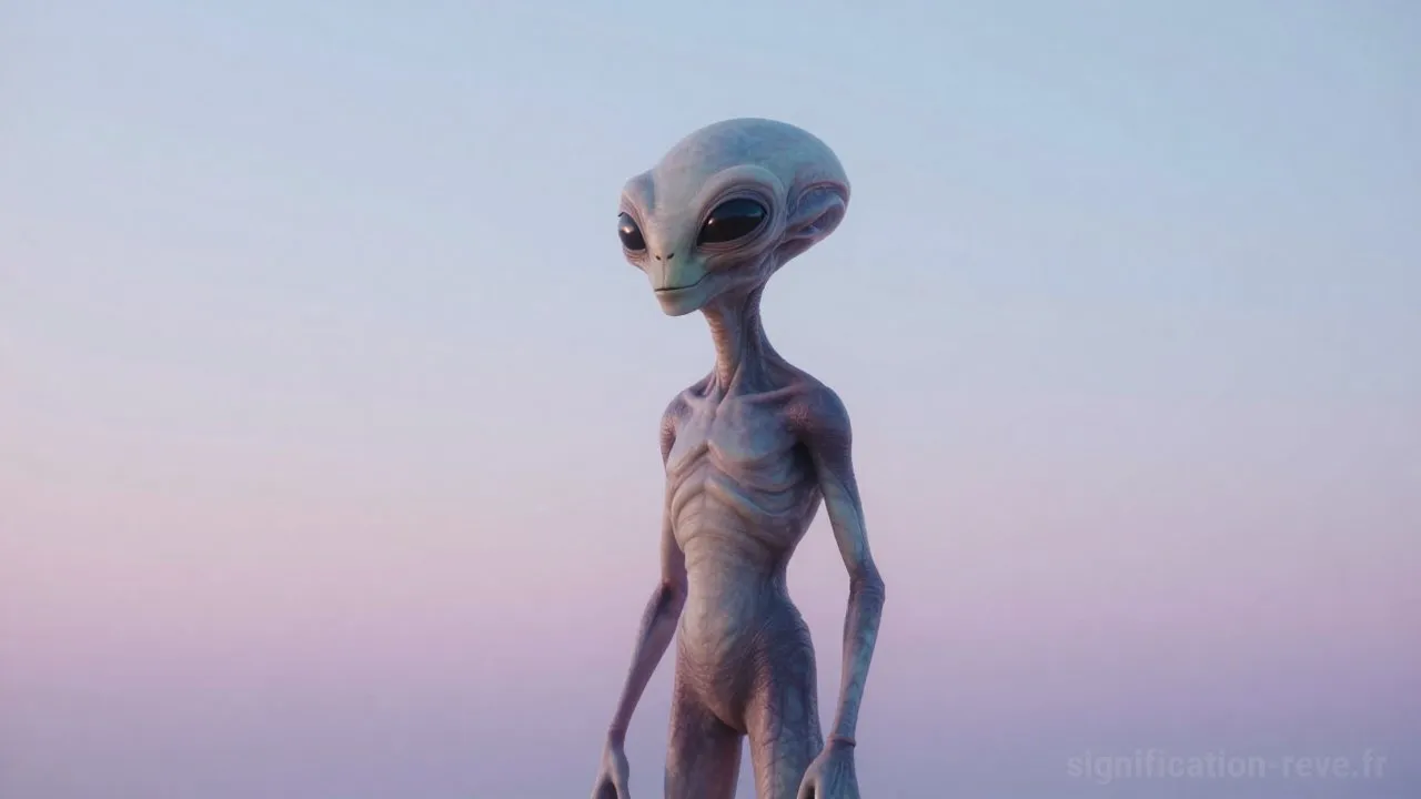 Rêver d'Extra-Terrestre - Tableau de significations