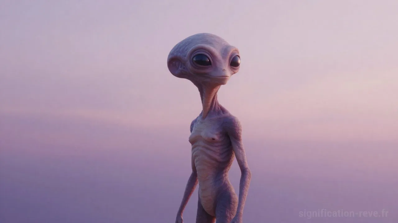 Rêver d'Extraterrestre - Tableau de significations