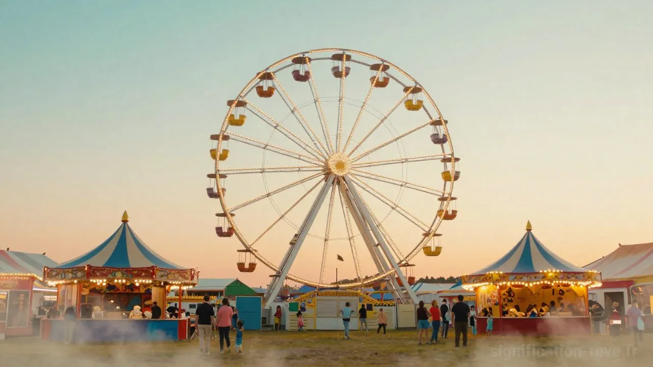 Rêver de Fête Foraine - Tableau de significations