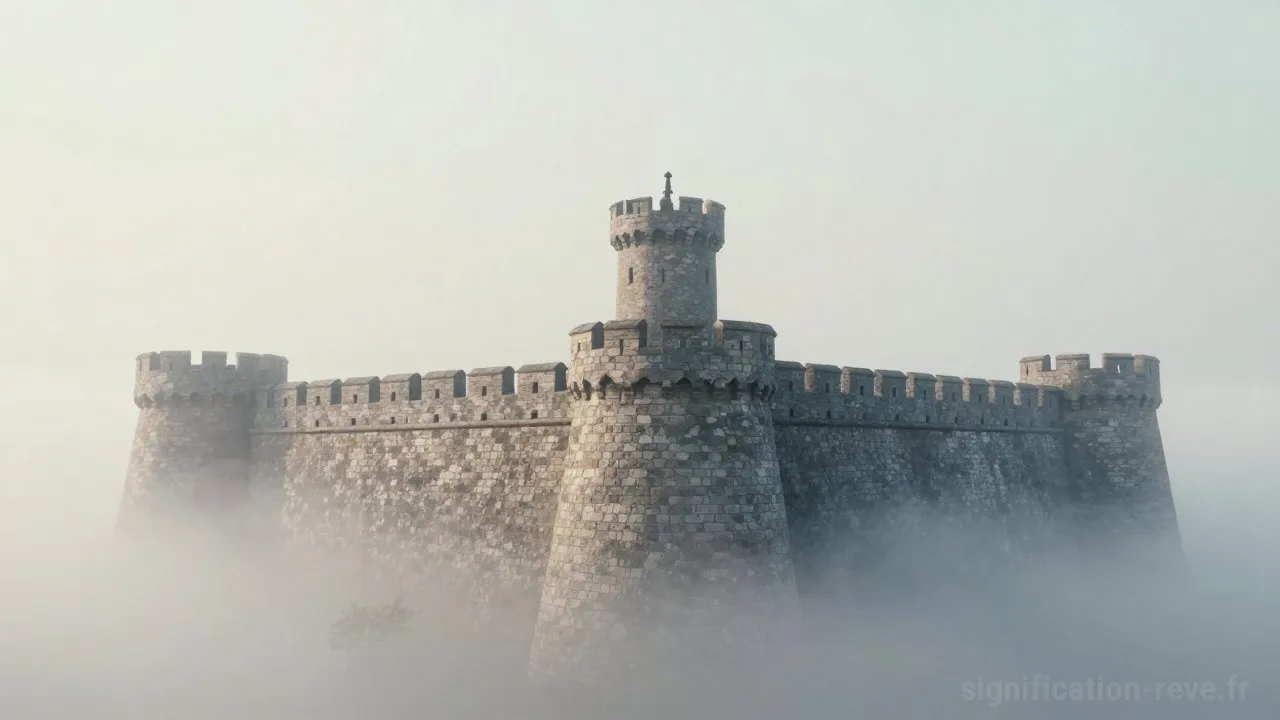 Rêver de Forteresse - Tableau de significations