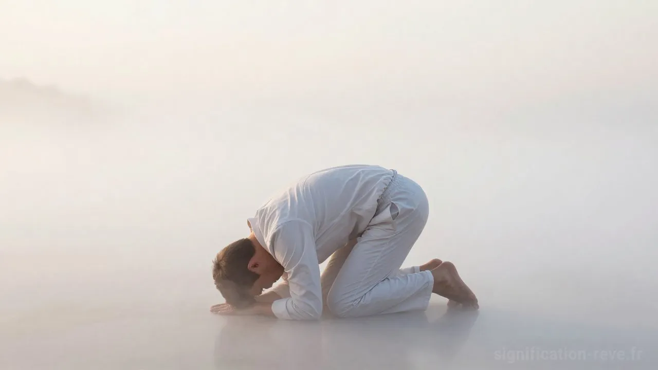 Rêver de Génuflexion - Tableau de significations