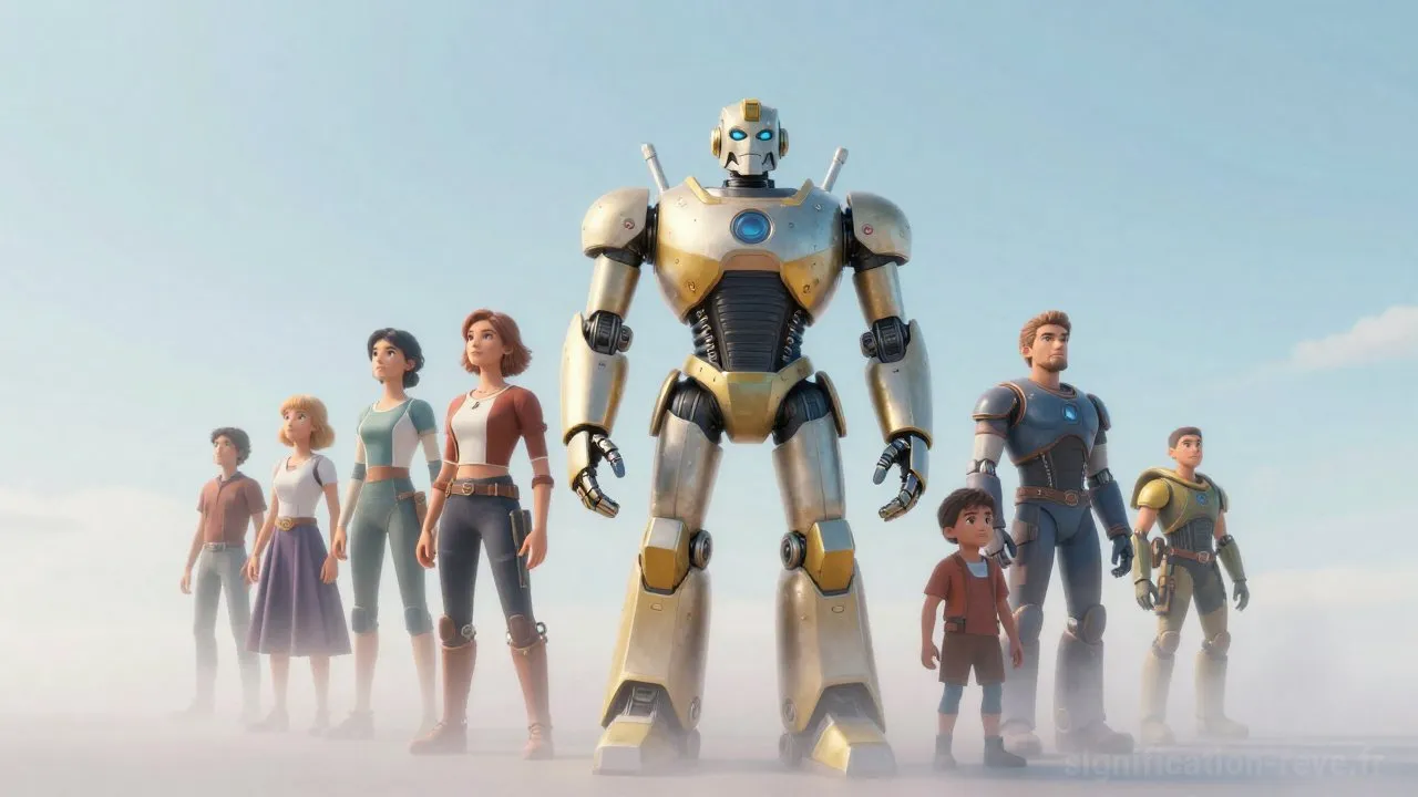 Rêver de Goldorak & Cie - Tableau de significations