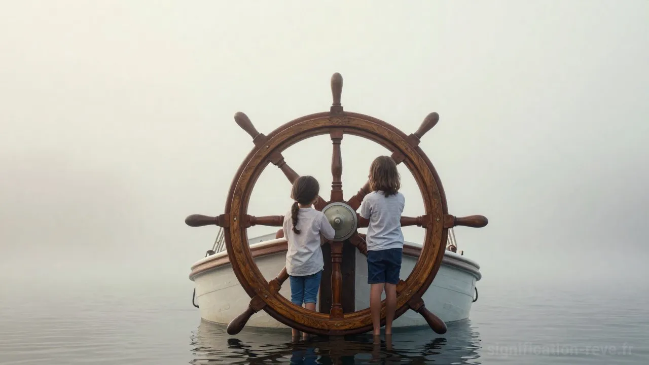 Rêver de Gouvernail - Tableau de significations