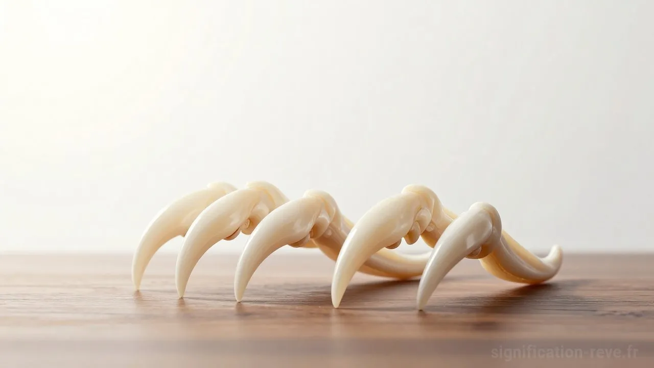 Rêver de Griffes - Tableau de significations