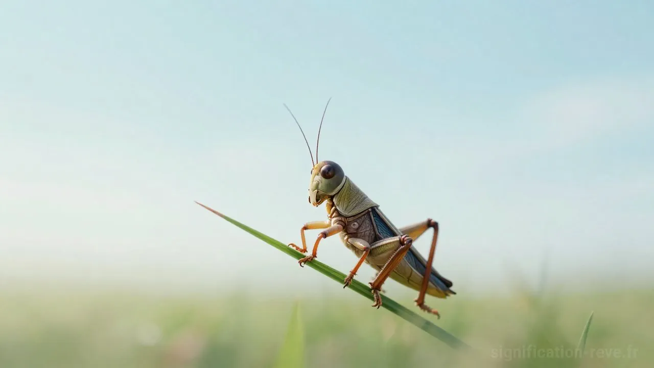 Rêver de Grillon - Tableau de significations